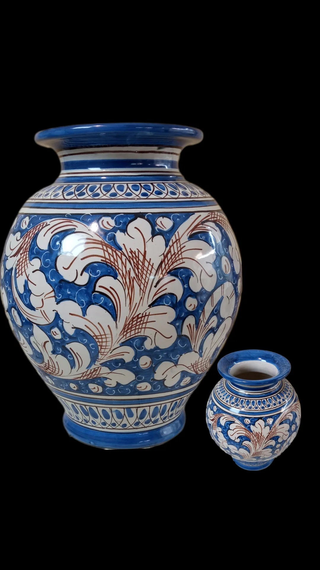 Vaso fiori boccione h32 dm.27